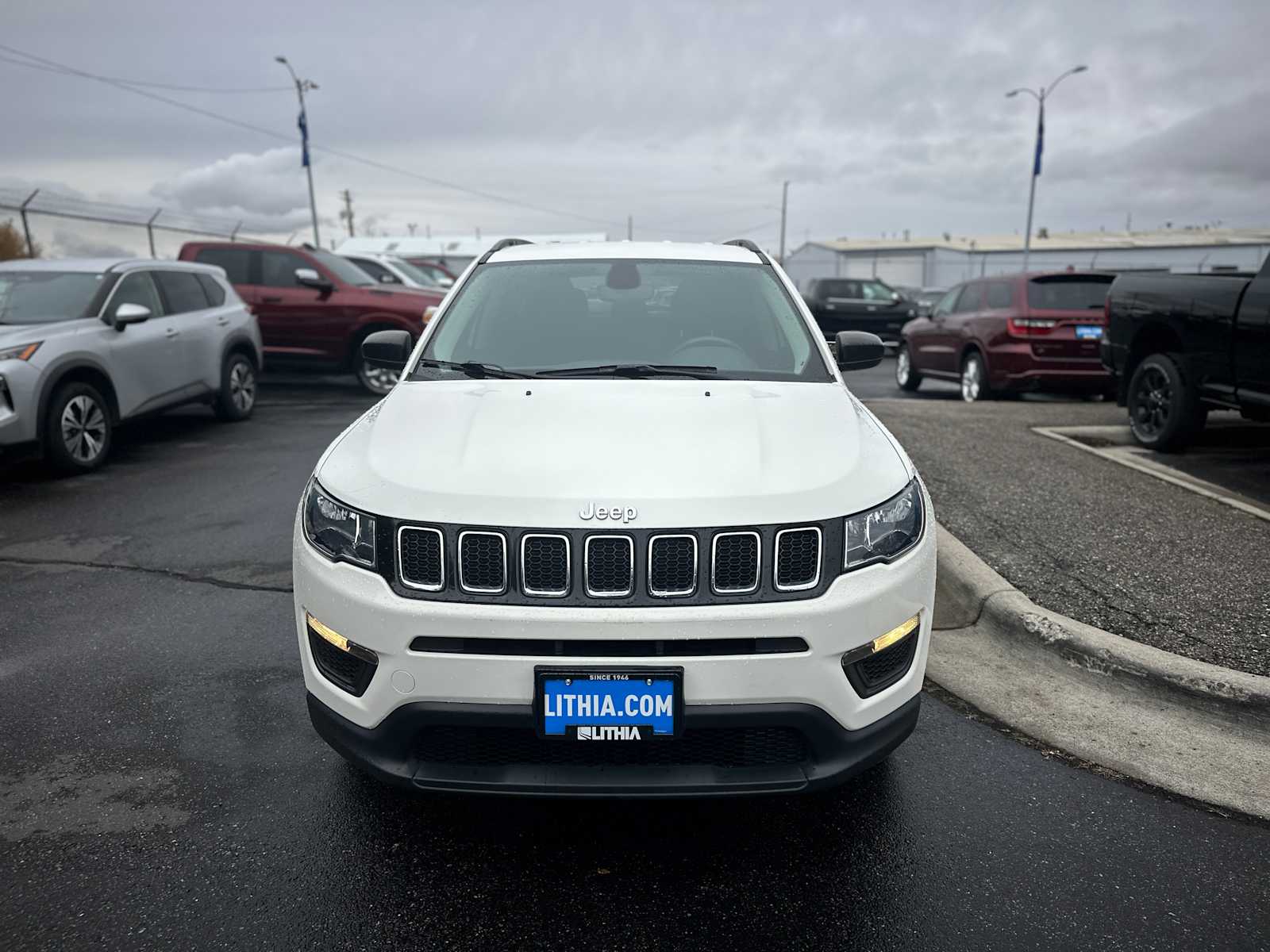 Used 2020 Jeep Compass Sport with VIN 3C4NJDAB7LT197332 for sale in Billings, MT