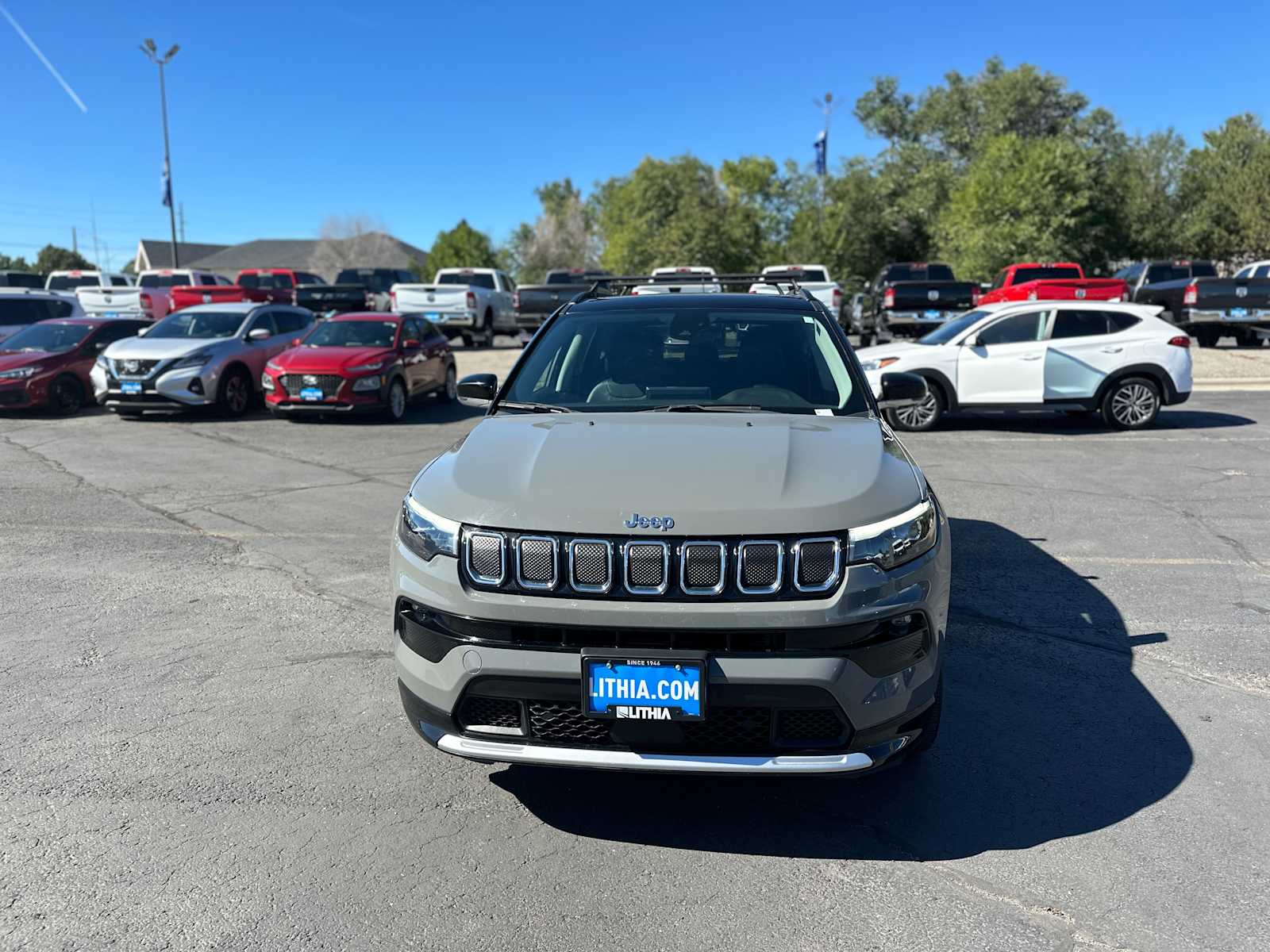 Used 2022 Jeep Compass Limited with VIN 3C4NJDCB6NT111573 for sale in Billings, MT