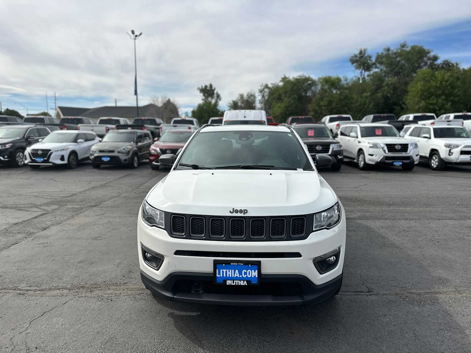 Used 2021 Jeep Compass 80th Spec. Edition with VIN 3C4NJDEB9MT589384 for sale in Billings, MT