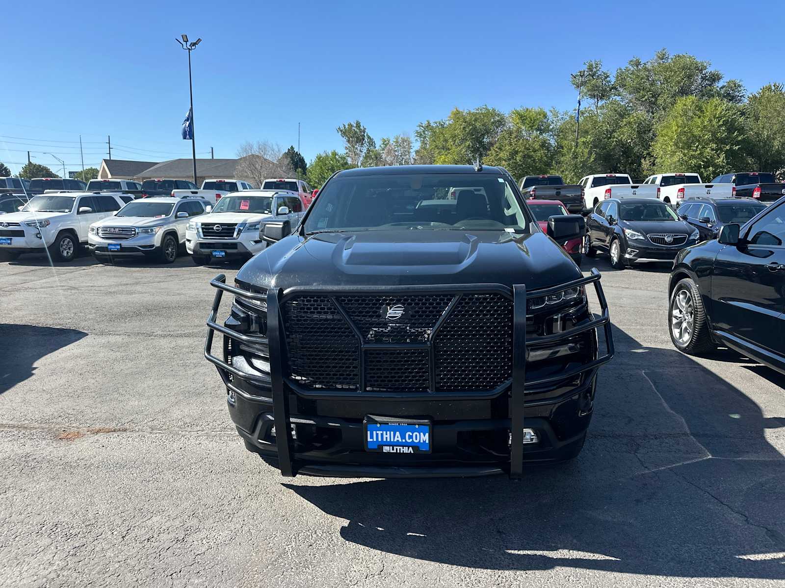 Used 2020 Chevrolet Silverado 1500 RST with VIN 3GCUYEET6LG225520 for sale in Billings, MT