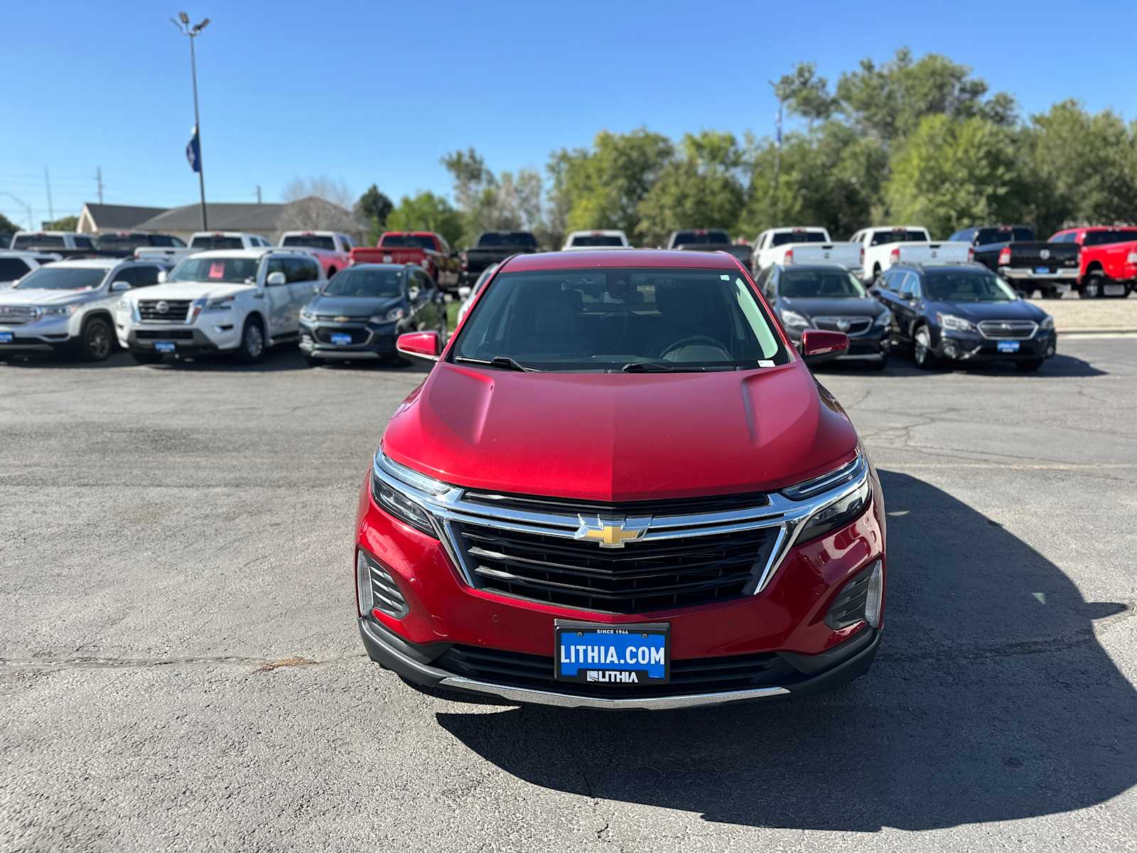 Used 2022 Chevrolet Equinox LT with VIN 3GNAXUEV7NL226517 for sale in Billings, MT