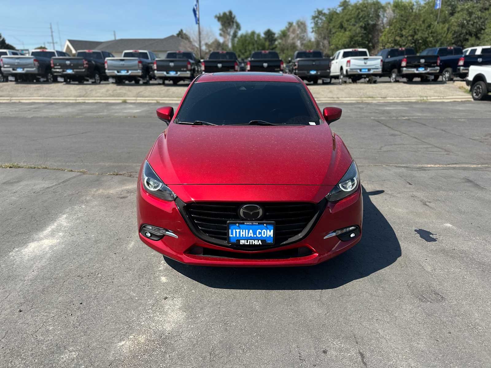 Used 2018 Mazda Mazda3 Grand Touring with VIN 3MZBN1M39JM264009 for sale in Billings, MT