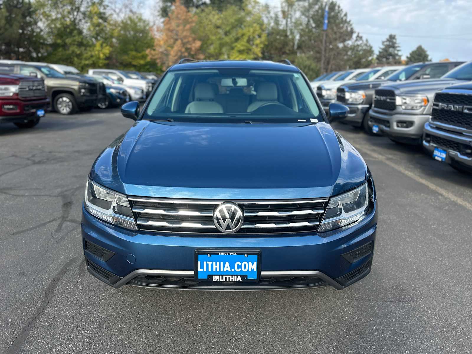 Used 2020 Volkswagen Tiguan S with VIN 3VV0B7AX0LM156041 for sale in Billings, MT