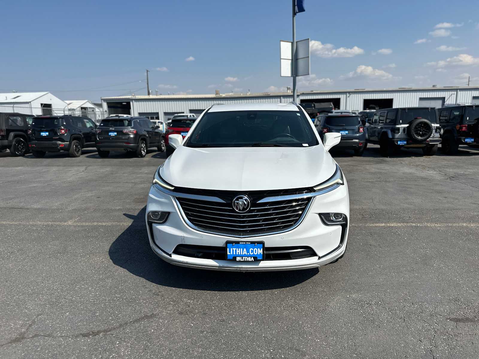 Used 2022 Buick Enclave Premium with VIN 5GAEVBKW4NJ123694 for sale in Billings, MT