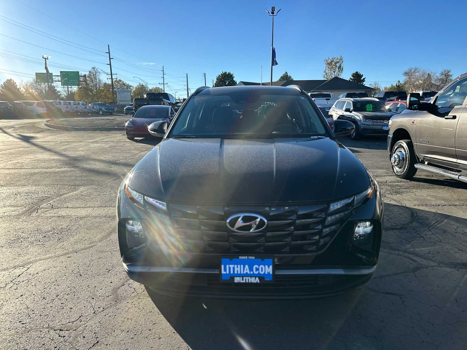 Used 2022 Hyundai Tucson SEL with VIN 5NMJBCAE0NH035252 for sale in Billings, MT