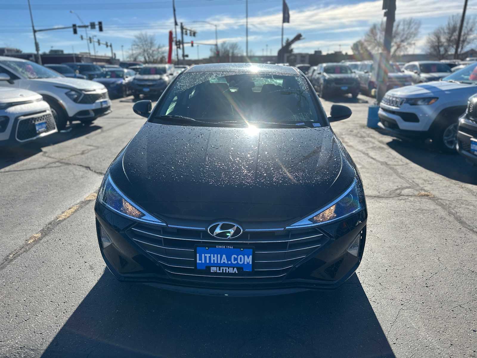 Used 2020 Hyundai Elantra SEL with VIN 5NPD84LF0LH570055 for sale in Billings, MT