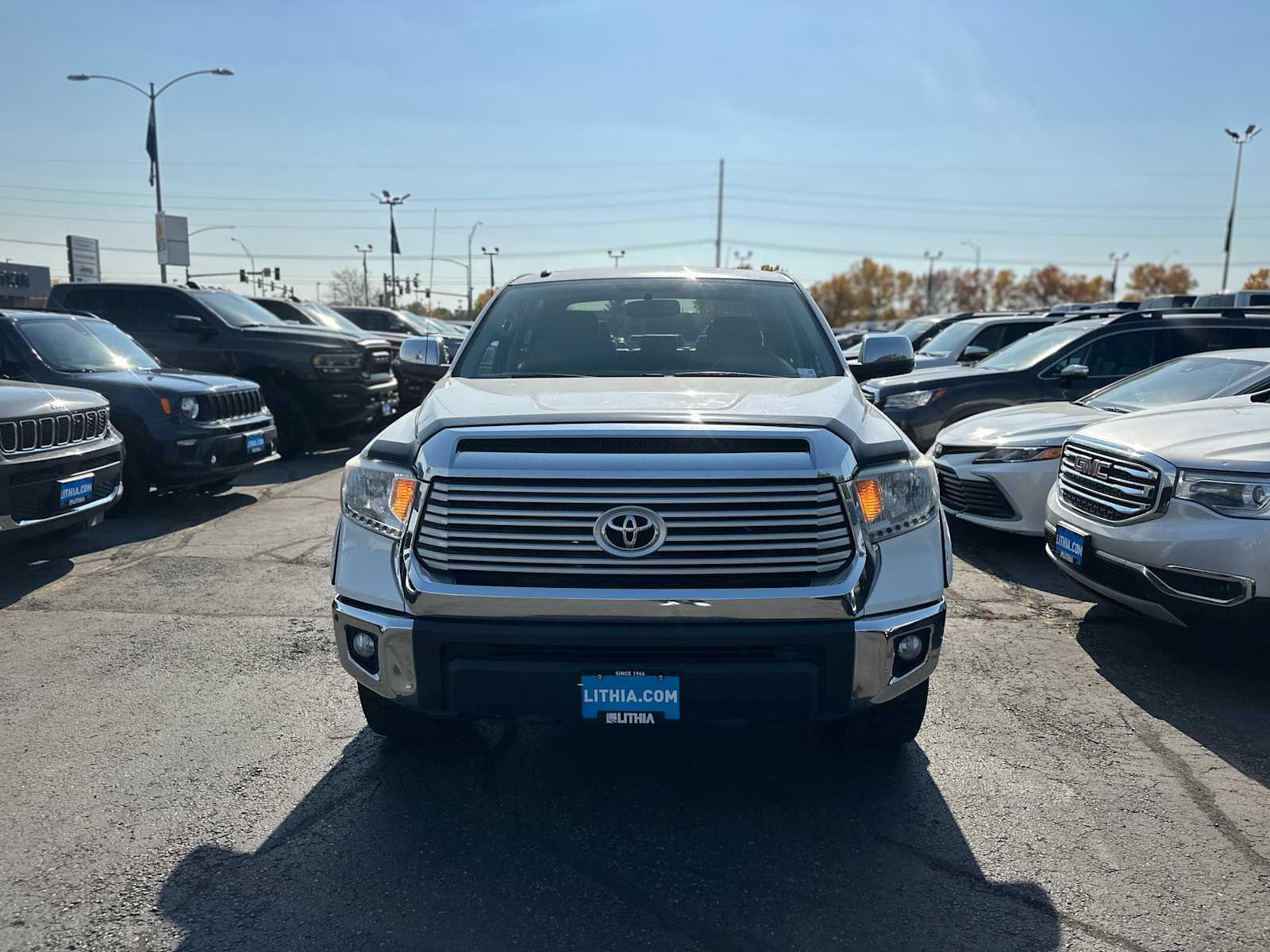 Used 2015 Toyota Tundra Limited with VIN 5TFHY5F18FX453226 for sale in Billings, MT