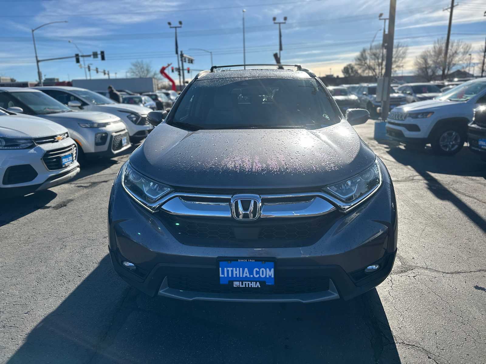 Used 2018 Honda CR-V EX-L with VIN 7FARW2H88JE083454 for sale in Billings, MT