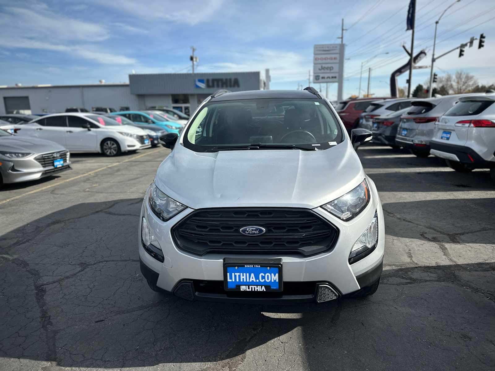 Used 2021 Ford EcoSport SES with VIN MAJ6S3JL5MC412679 for sale in Billings, MT