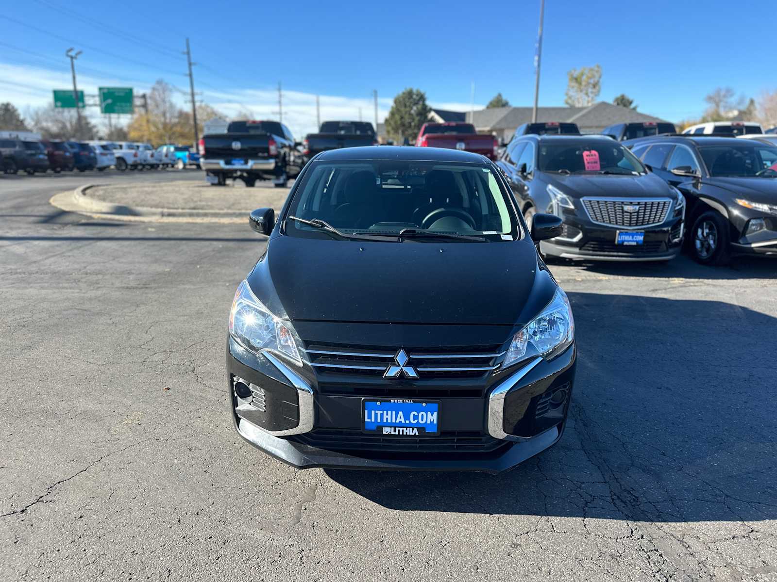 Used 2021 Mitsubishi Mirage ES with VIN ML32AUHJ3MH013071 for sale in Billings, MT