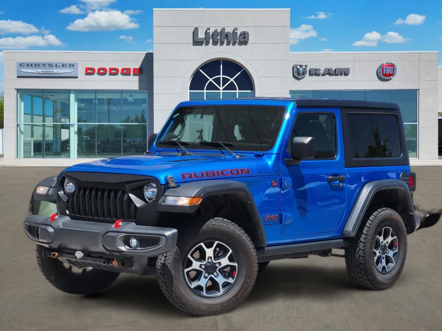 Hydro Blue Pearlcoat 2022 Jeep Wrangler Rubicon 4WD SUV / Crossover Four-Wheel Drive 8-Speed Automatic