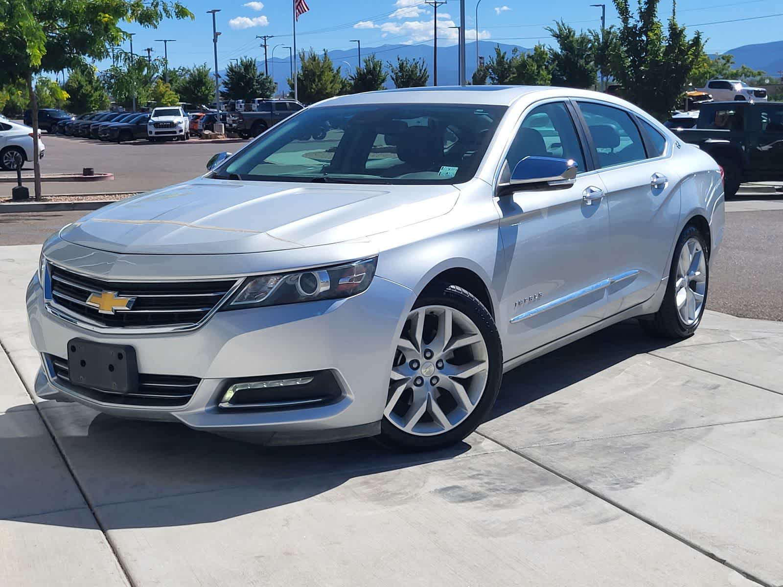 Silver Ice Metallic 2015 Chevrolet Impala Sedan Front-Wheel Drive 6-Speed Automatic