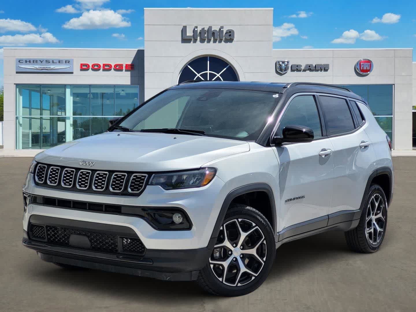 Silver Zynith Metallic Clearcoat 2024 Jeep Compass Limited 4WD SUV / Crossover Four-Wheel Drive 8-Speed Automatic