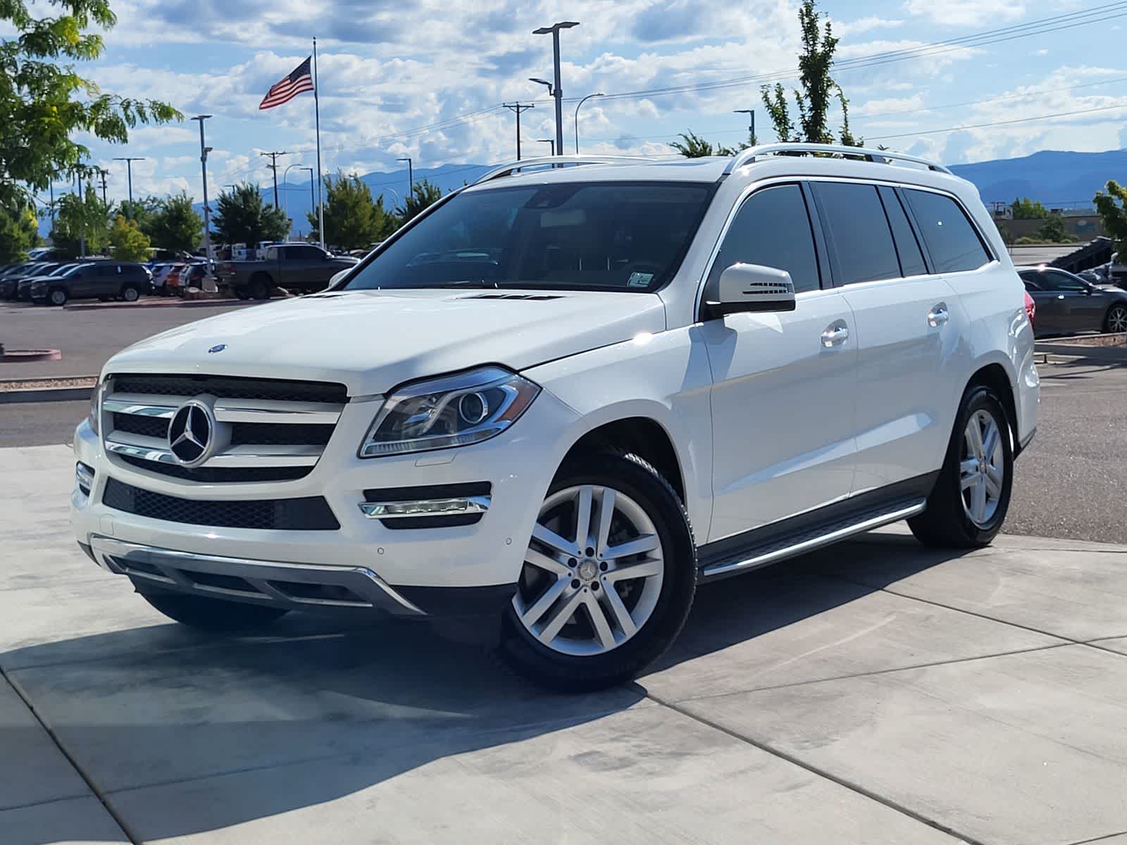 Polar White 2015 Mercedes-Benz GL-Class SUV / Crossover All-Wheel Drive 7-Speed Automatic