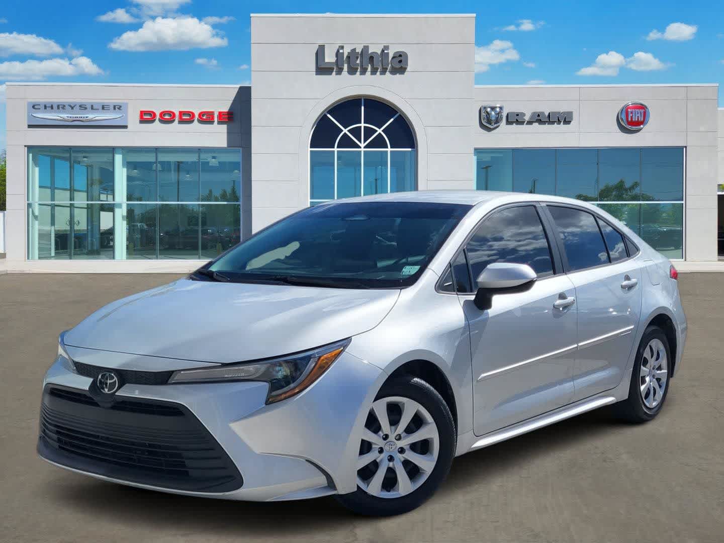 Classic Silver Metallic 2024 Toyota Corolla Sedan Front-Wheel Drive Continuously Variable Transmission