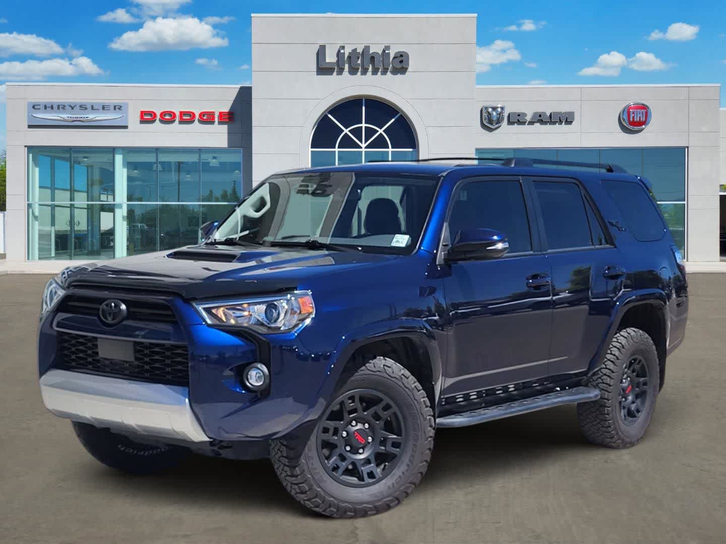 Nautical Blue Metallic 2023 Toyota 4Runner TRD Off-Road Premium 4WD SUV / Crossover Four-Wheel Drive 5-Speed Automatic