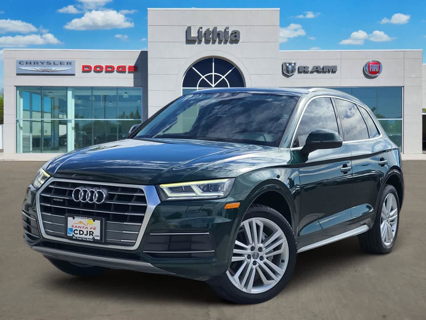 Green 2018 Audi Q5 SUV / Crossover All-Wheel Drive 7-Speed Automatic