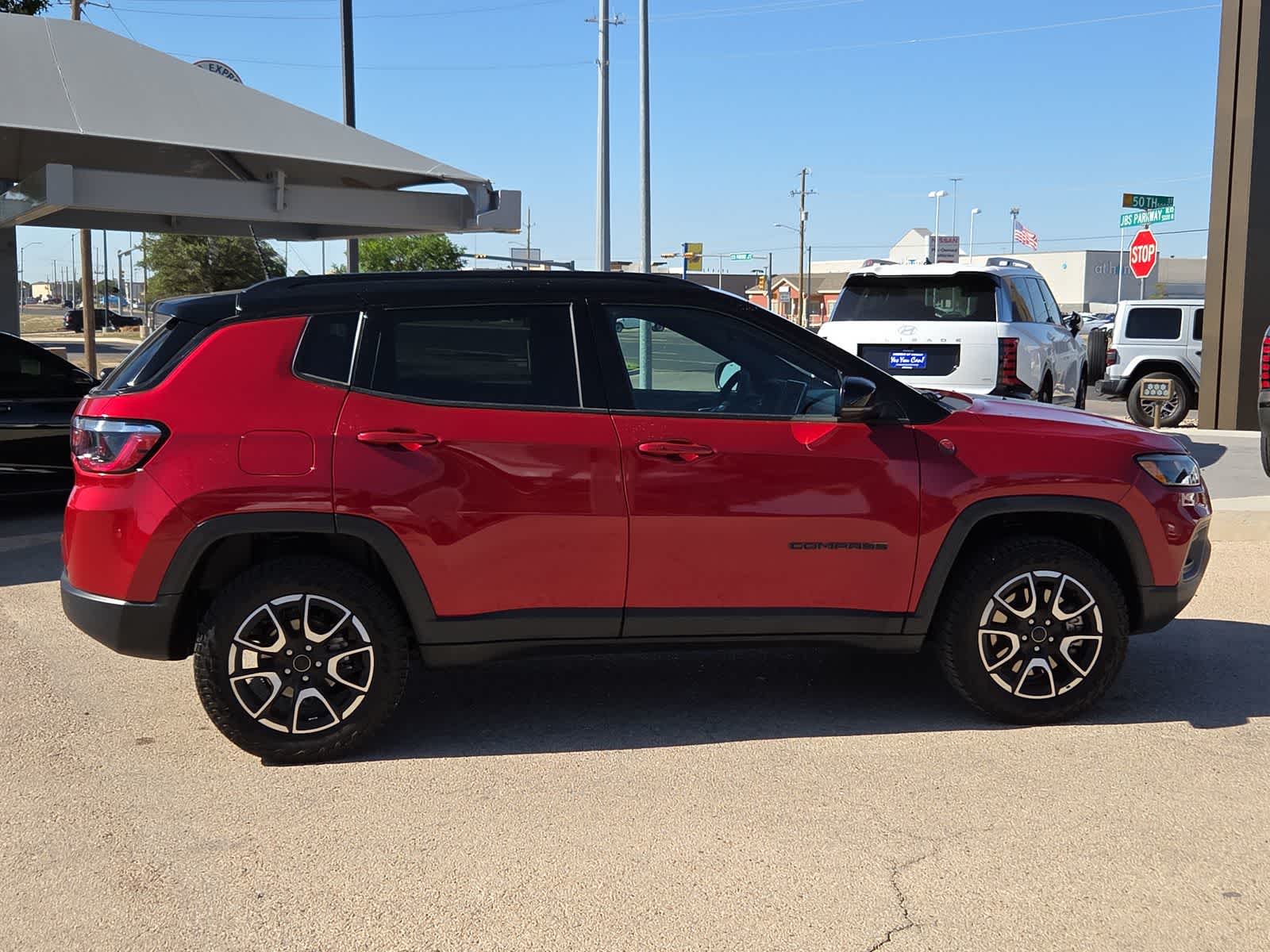 used 2025 Jeep Compass car, priced at $27,224