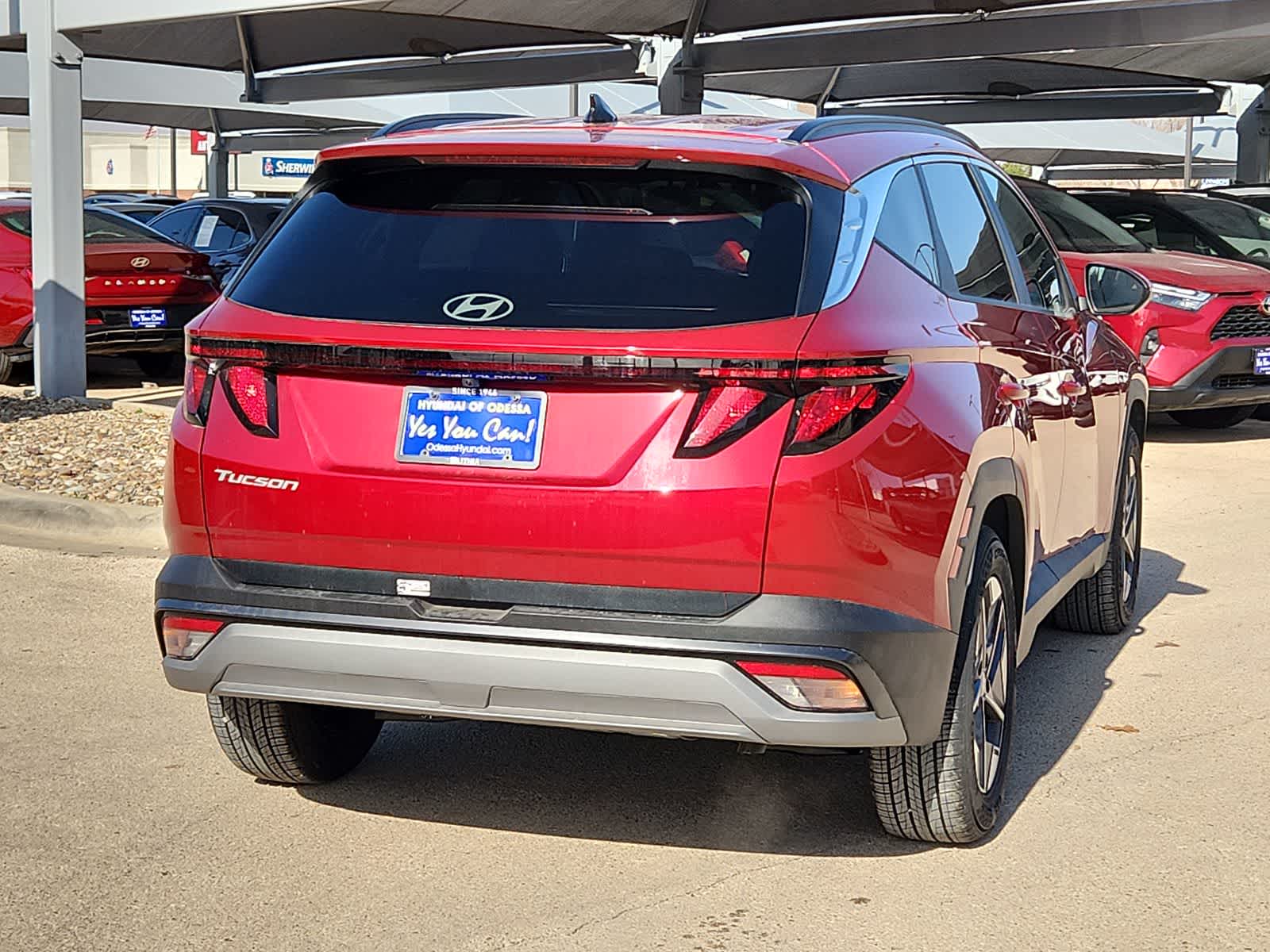 new 2026 Hyundai Tucson car, priced at $33,755