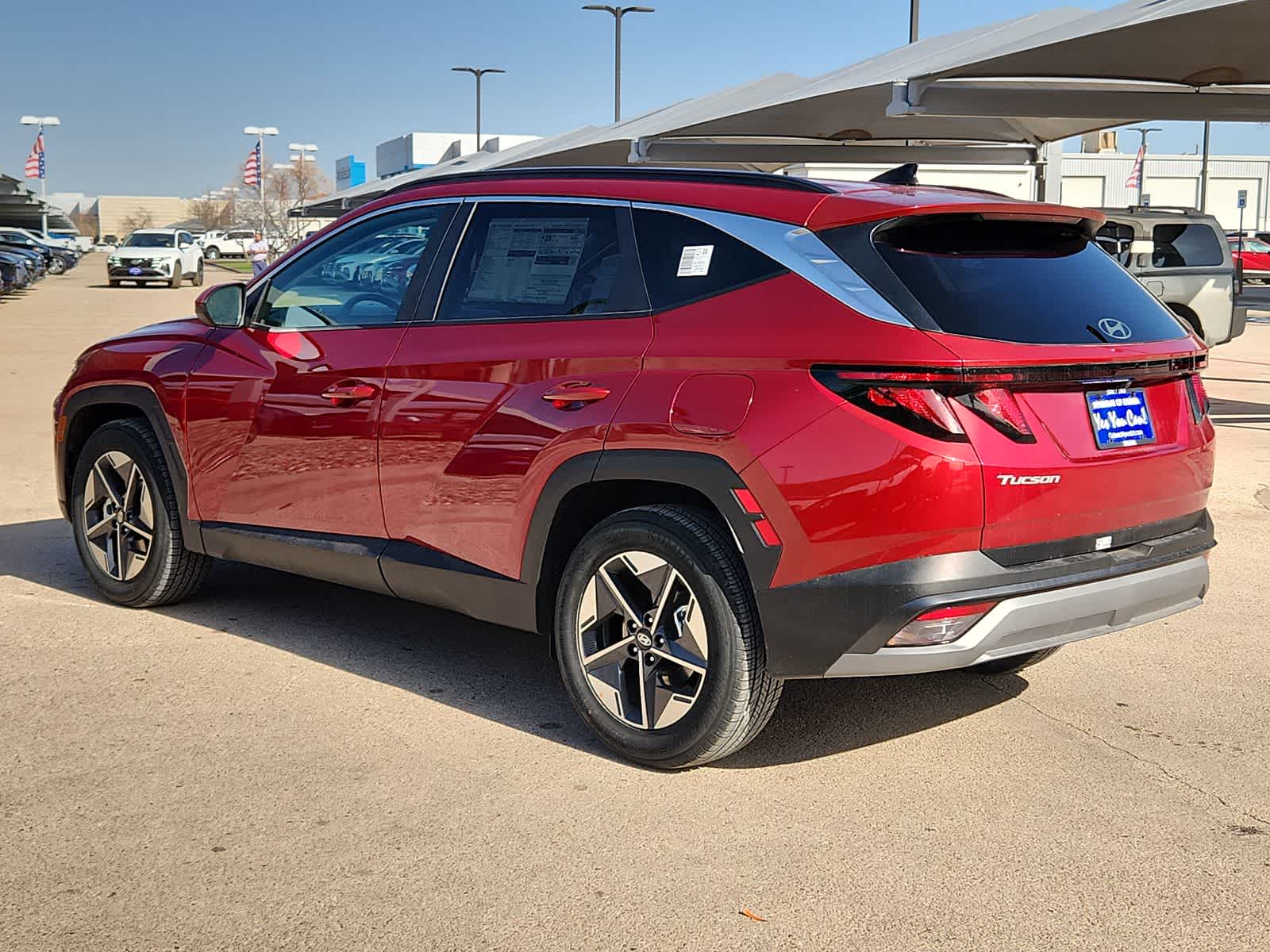 new 2026 Hyundai Tucson car, priced at $33,755