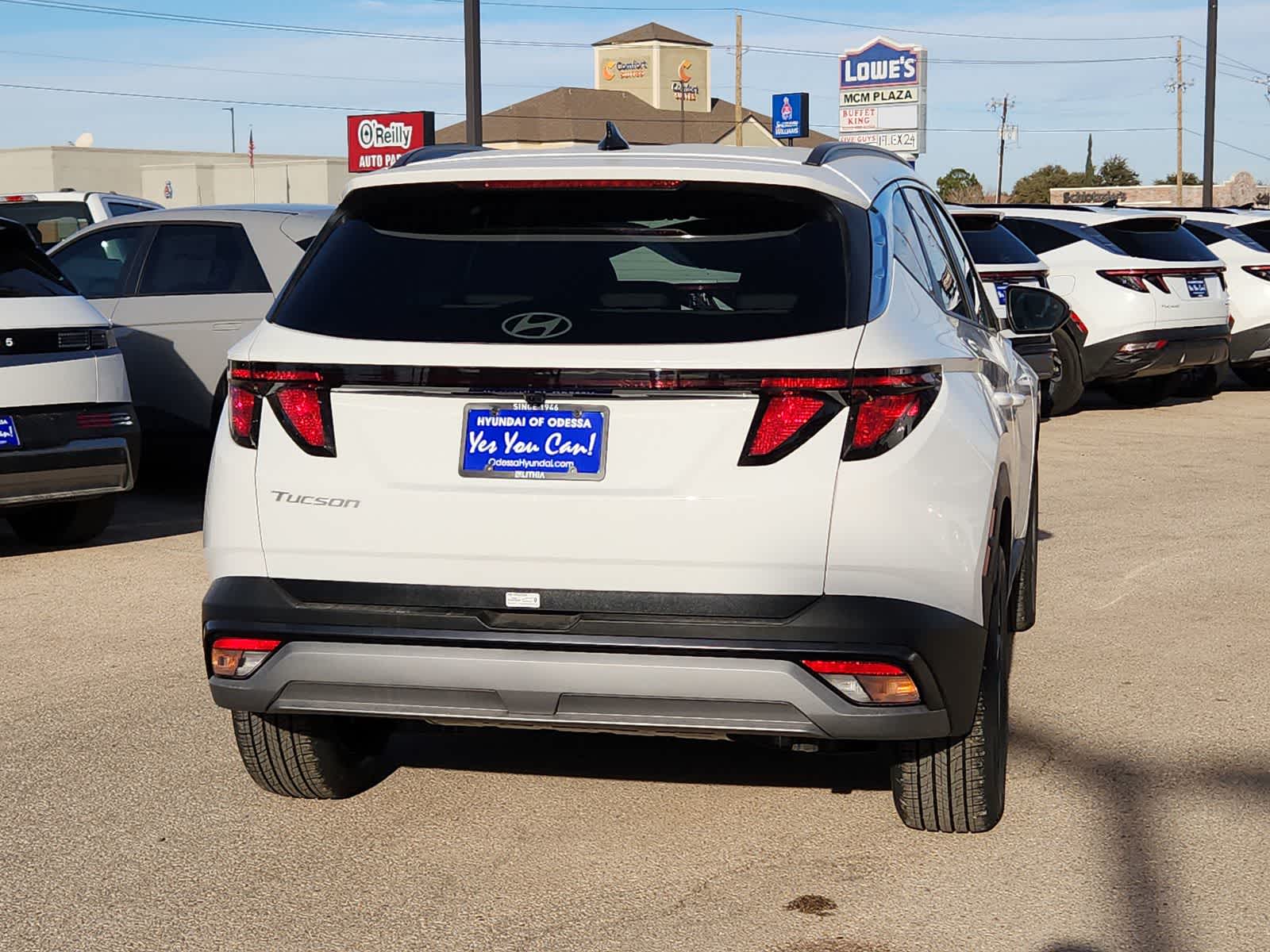 new 2026 Hyundai Tucson car, priced at $32,330
