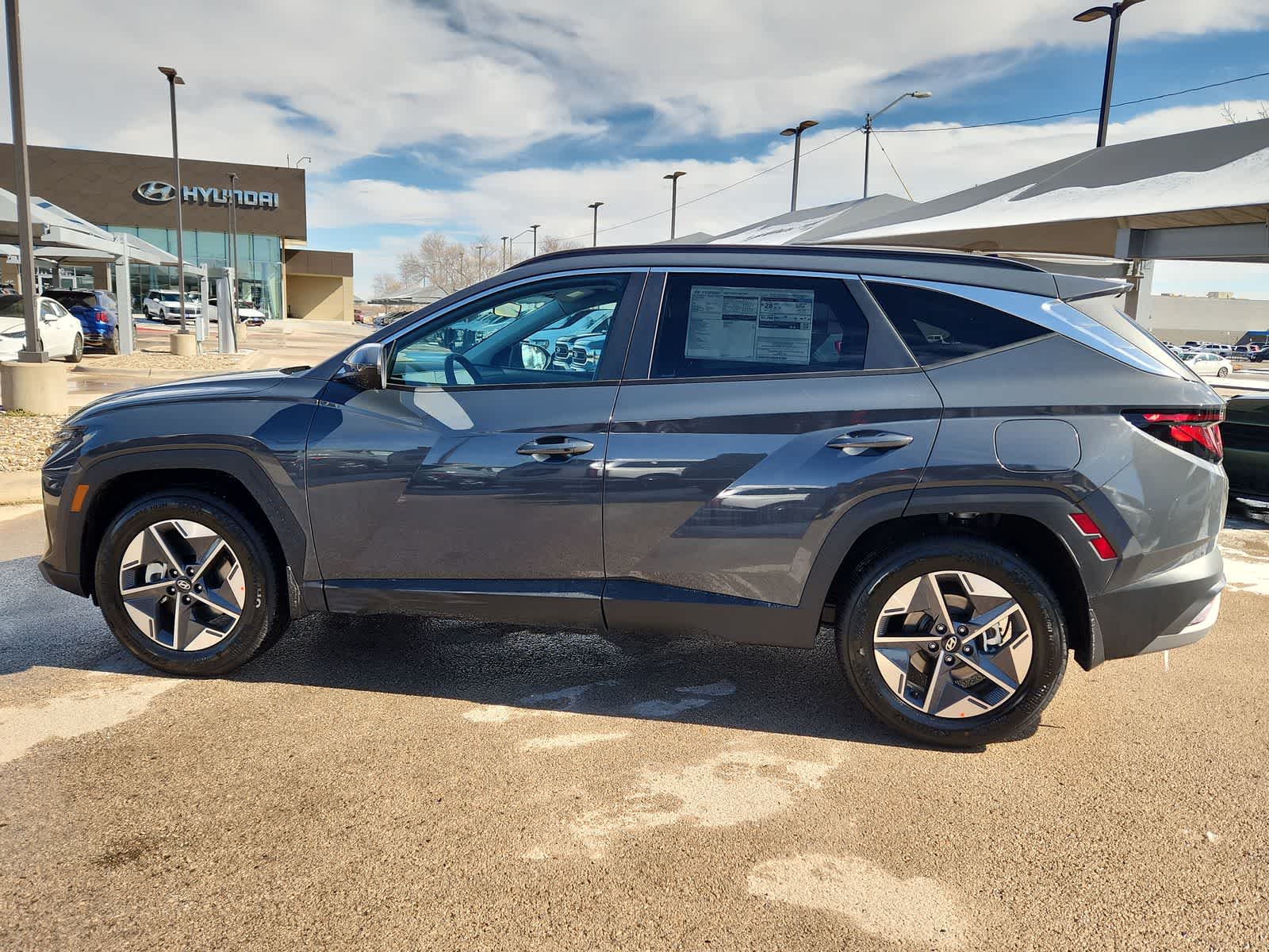 new 2026 Hyundai Tucson car, priced at $30,340