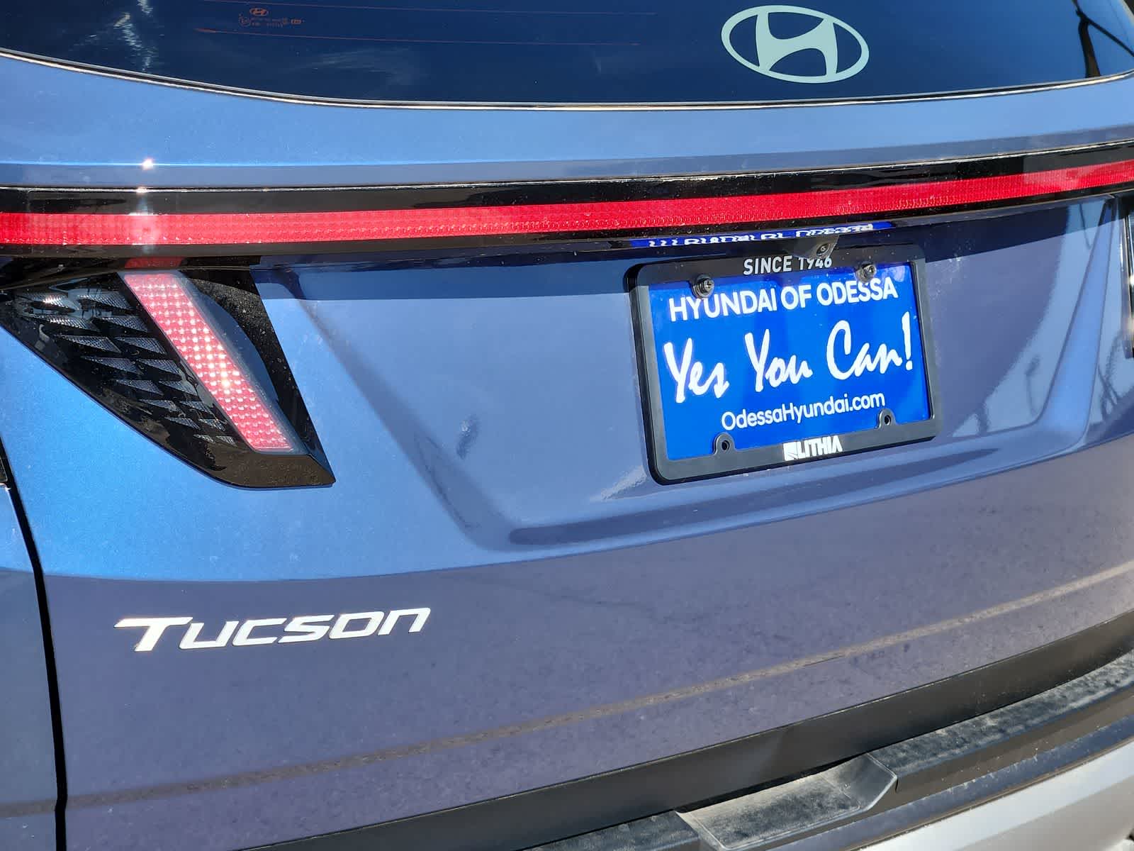 new 2025 Hyundai Tucson car, priced at $32,205