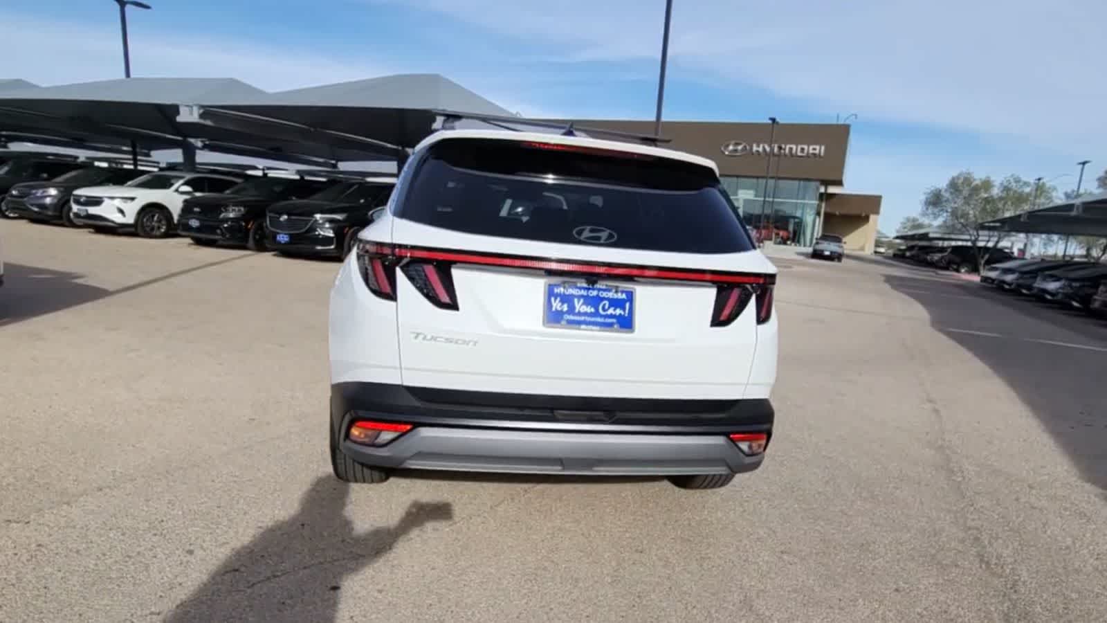 new 2025 Hyundai Tucson car, priced at $32,460