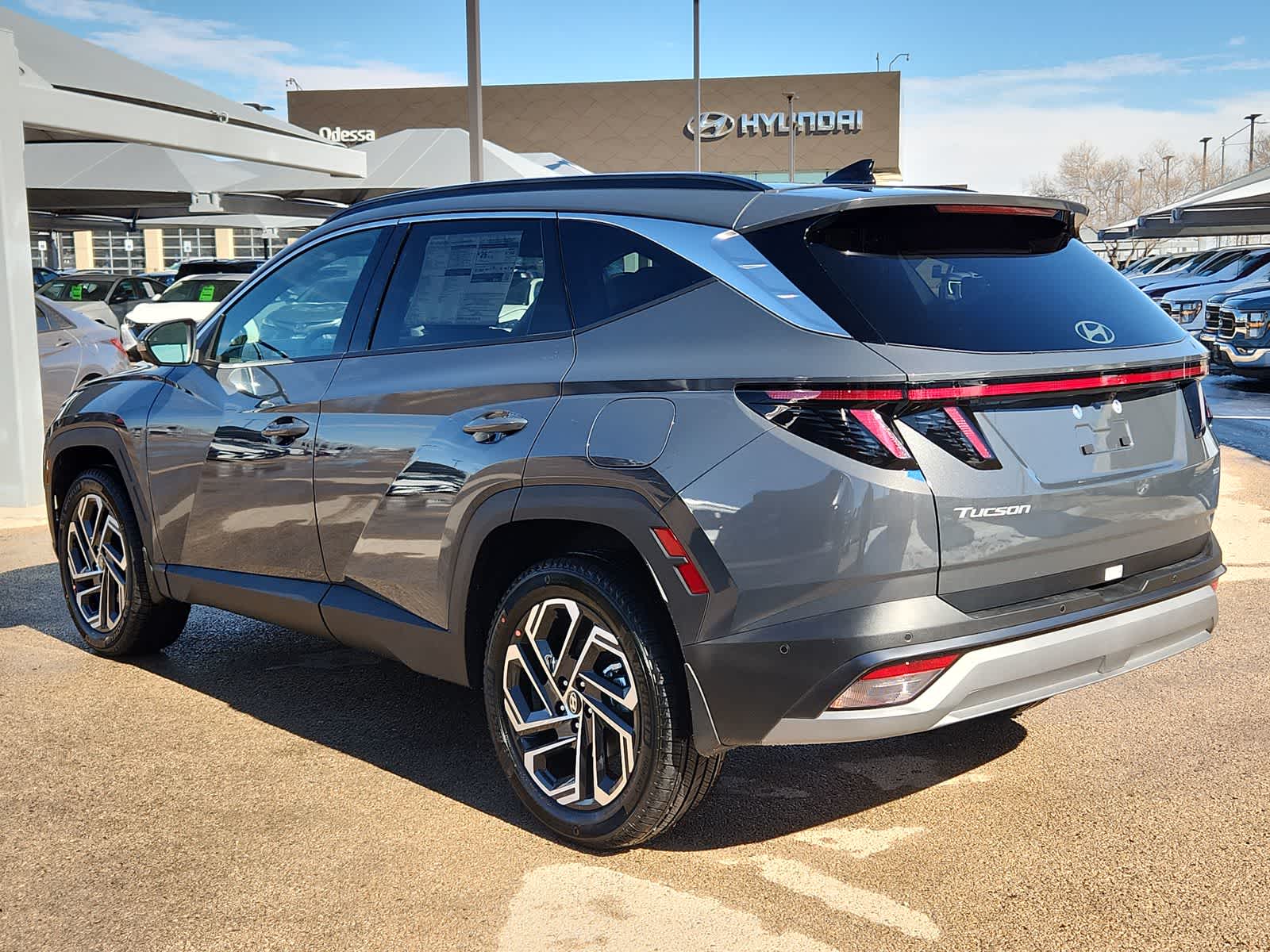 new 2026 Hyundai Tucson car, priced at $40,465