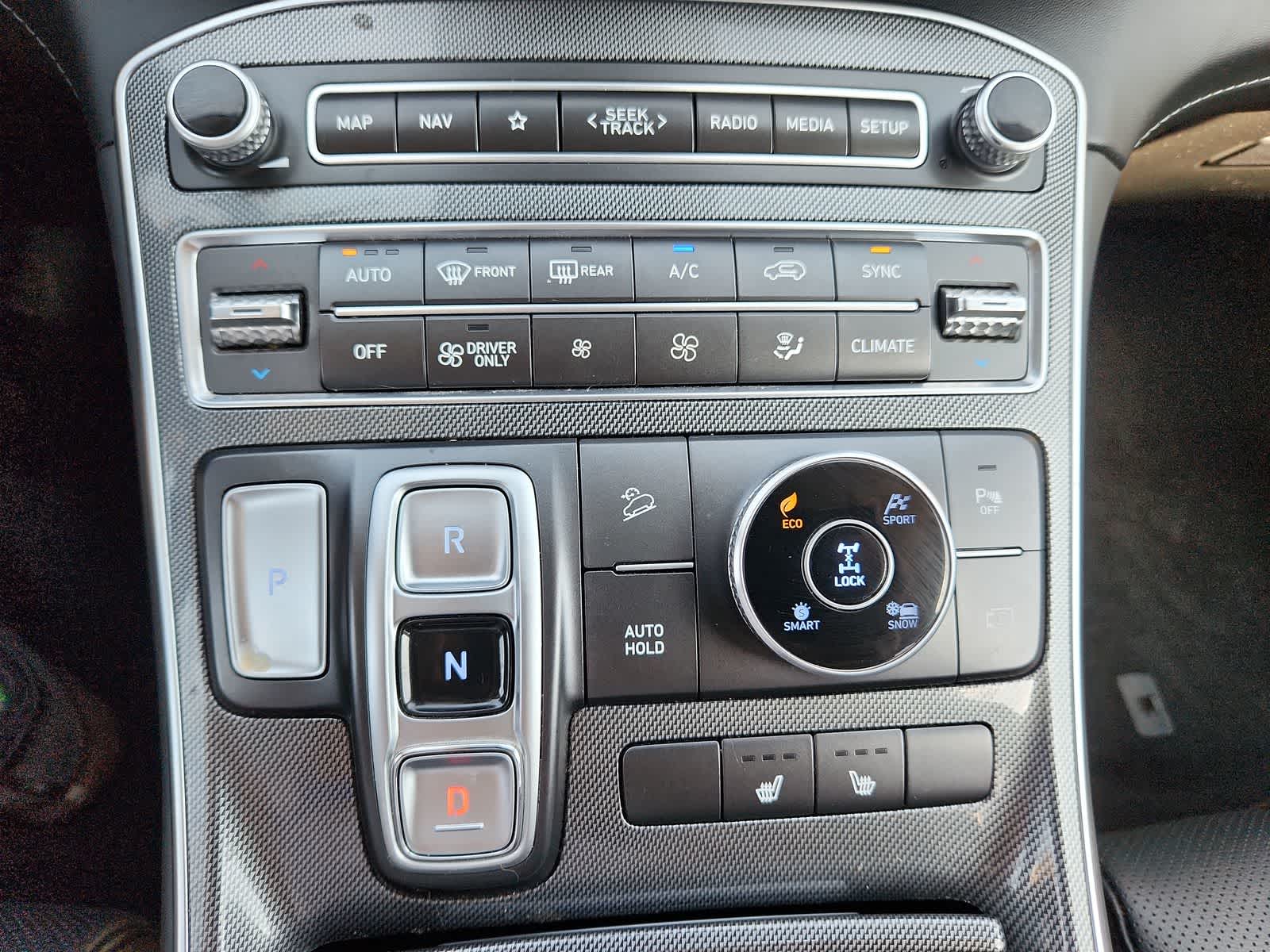 used 2023 Hyundai Santa Fe Hybrid car, priced at $28,987