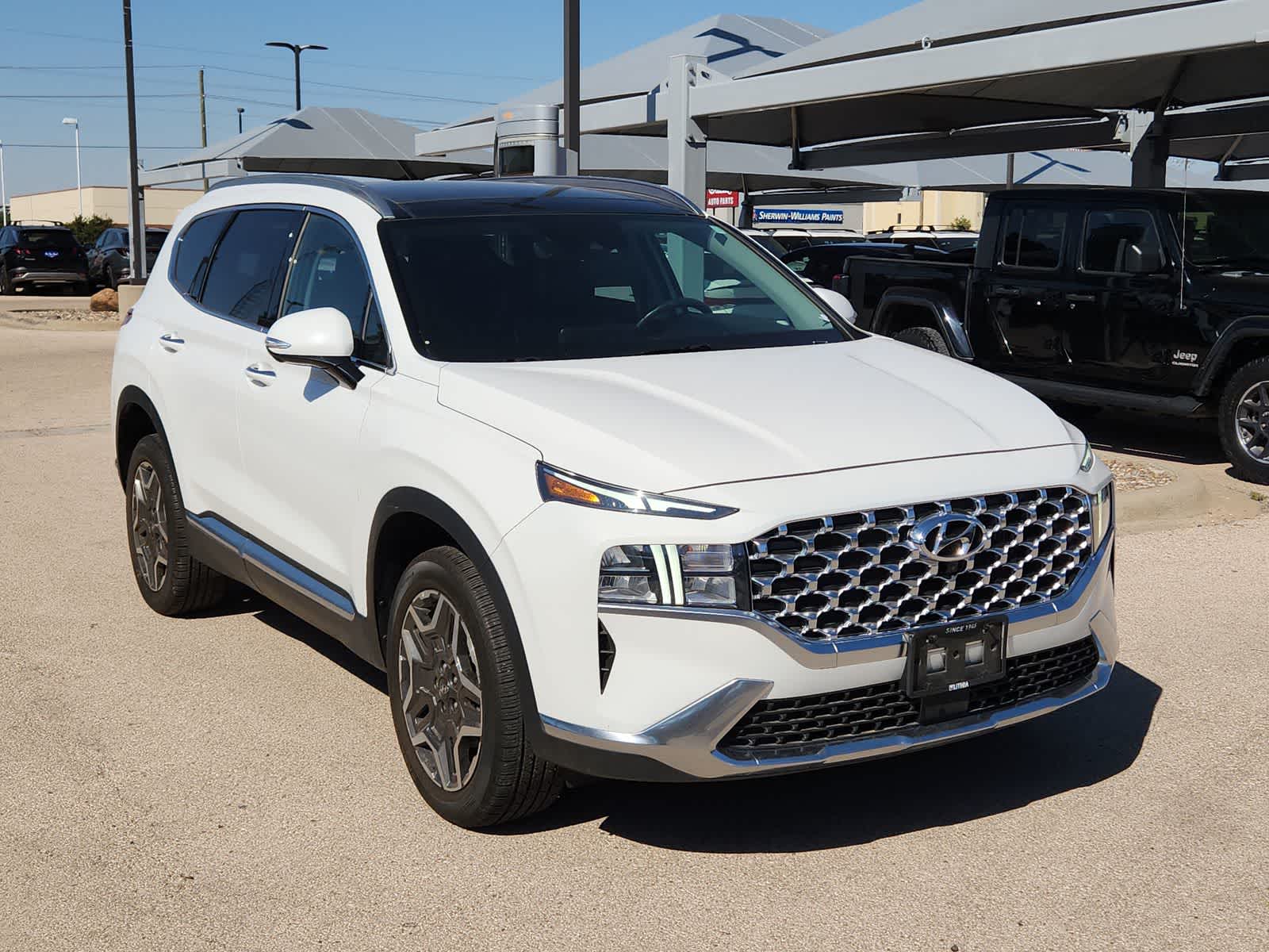 used 2023 Hyundai Santa Fe Hybrid car, priced at $28,987