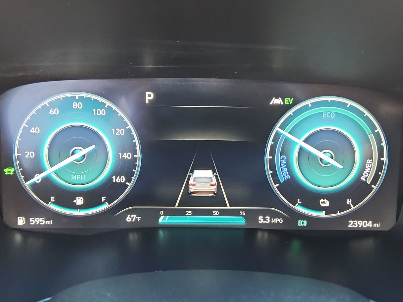 used 2023 Hyundai Santa Fe Hybrid car, priced at $25,986