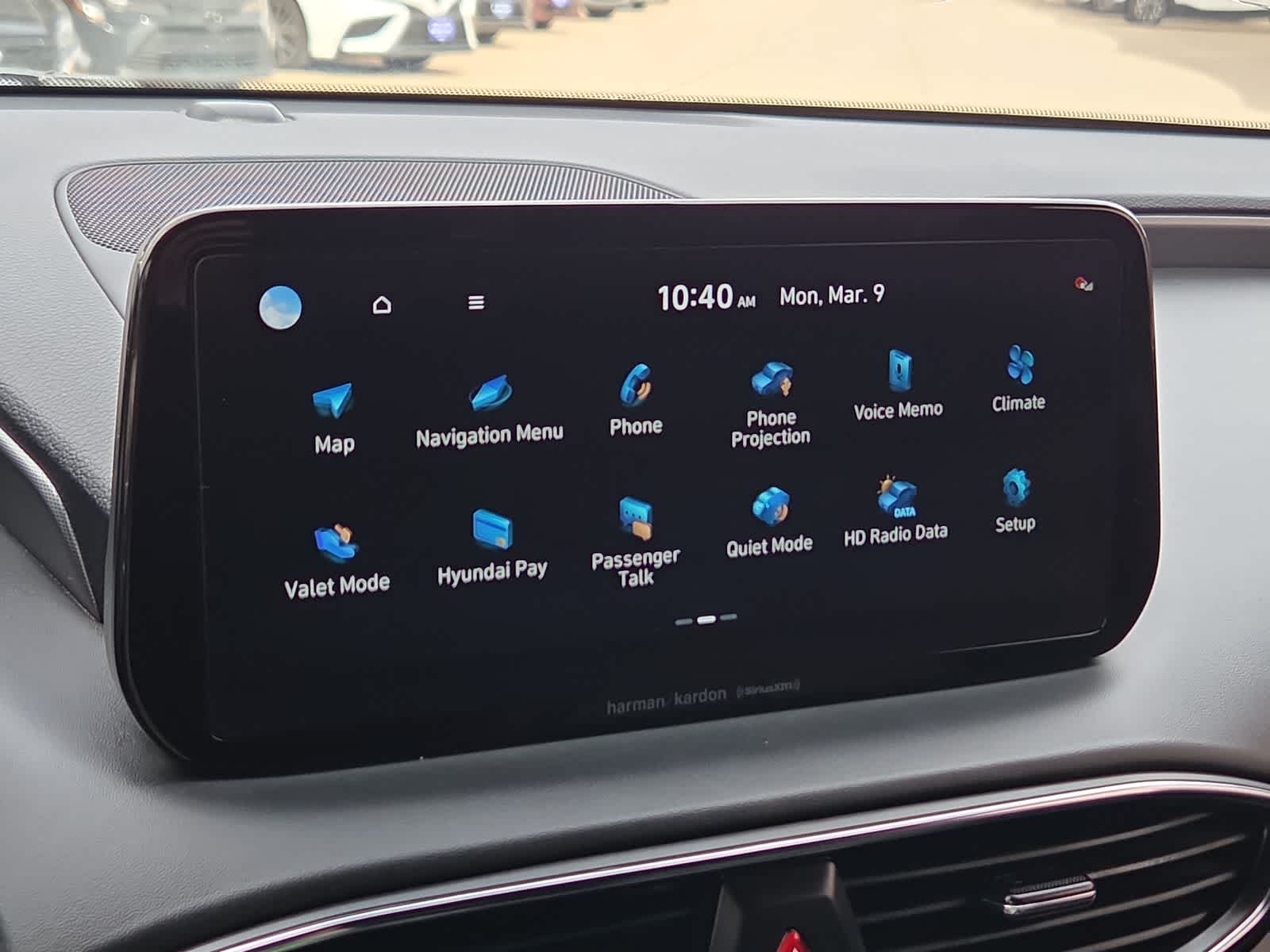 used 2023 Hyundai Santa Fe car, priced at $28,987