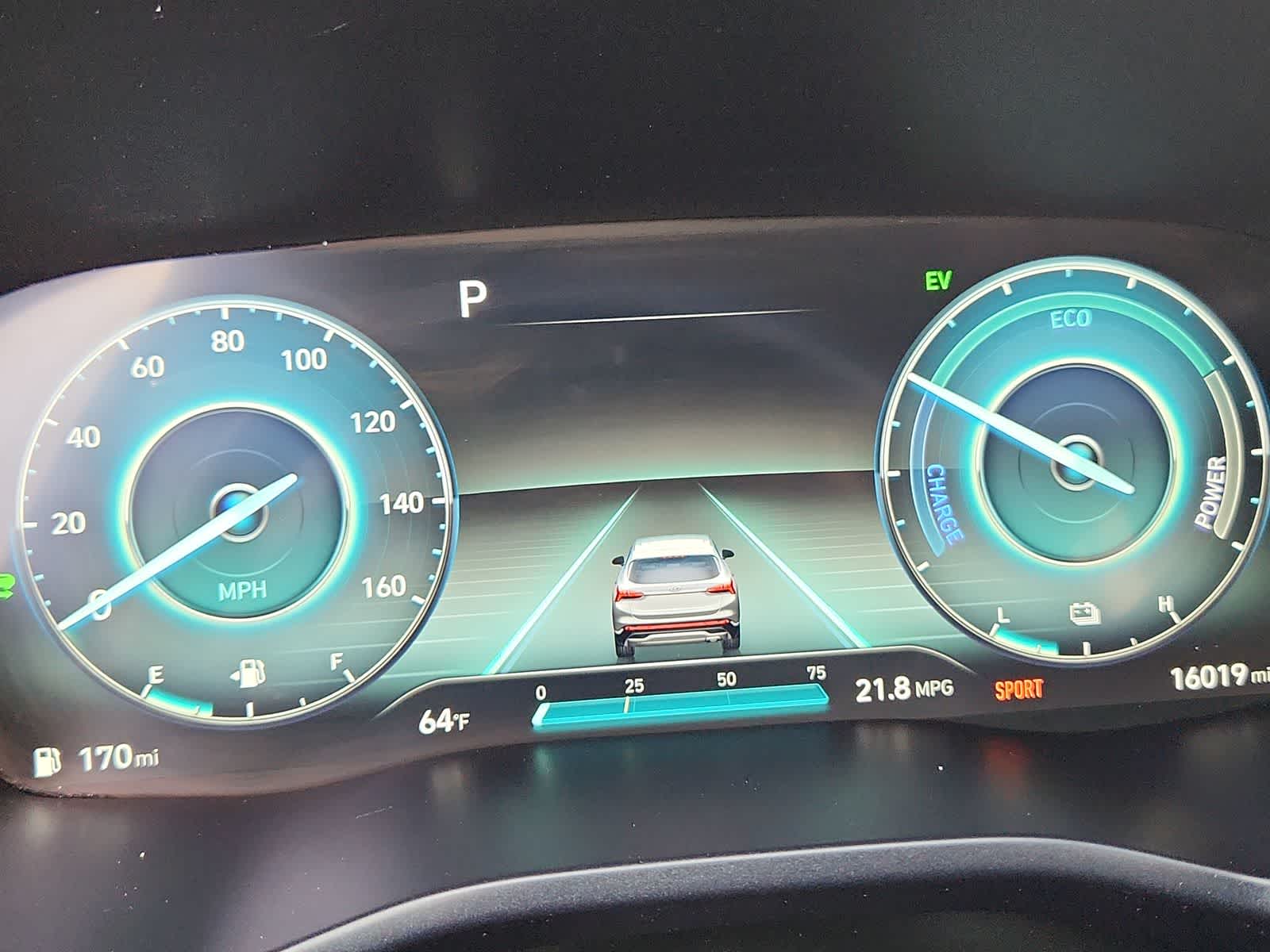 used 2023 Hyundai Santa Fe Hybrid car, priced at $29,987