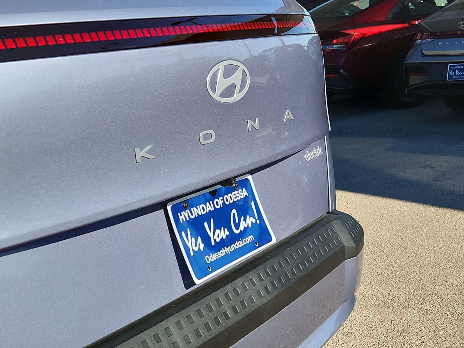 new 2025 Hyundai Kona Electric car, priced at $35,355