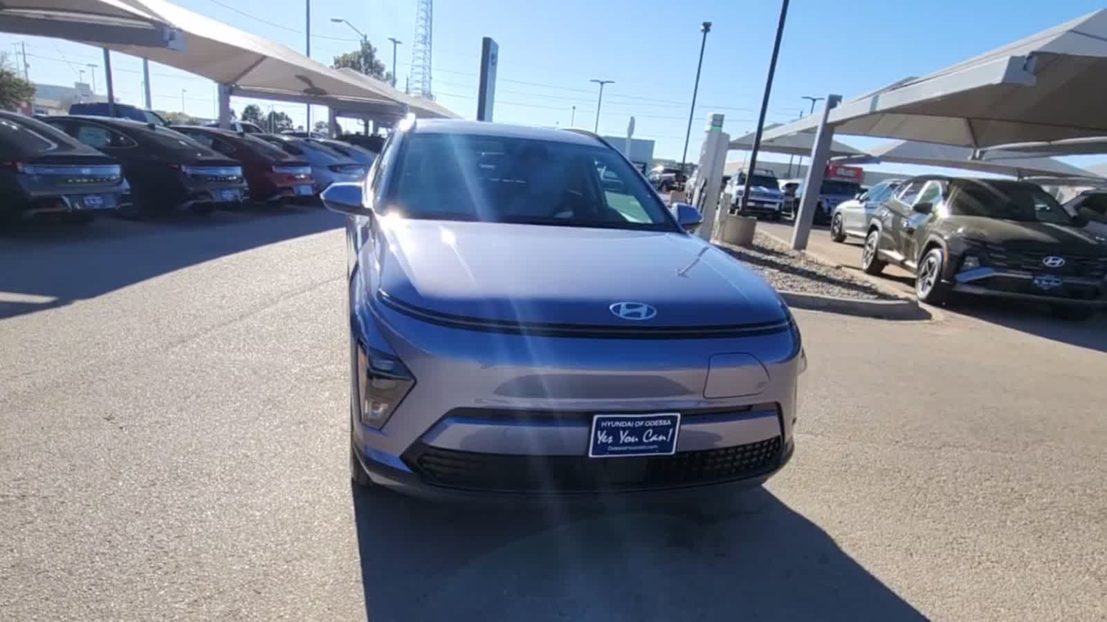 new 2025 Hyundai Kona Electric car, priced at $35,355