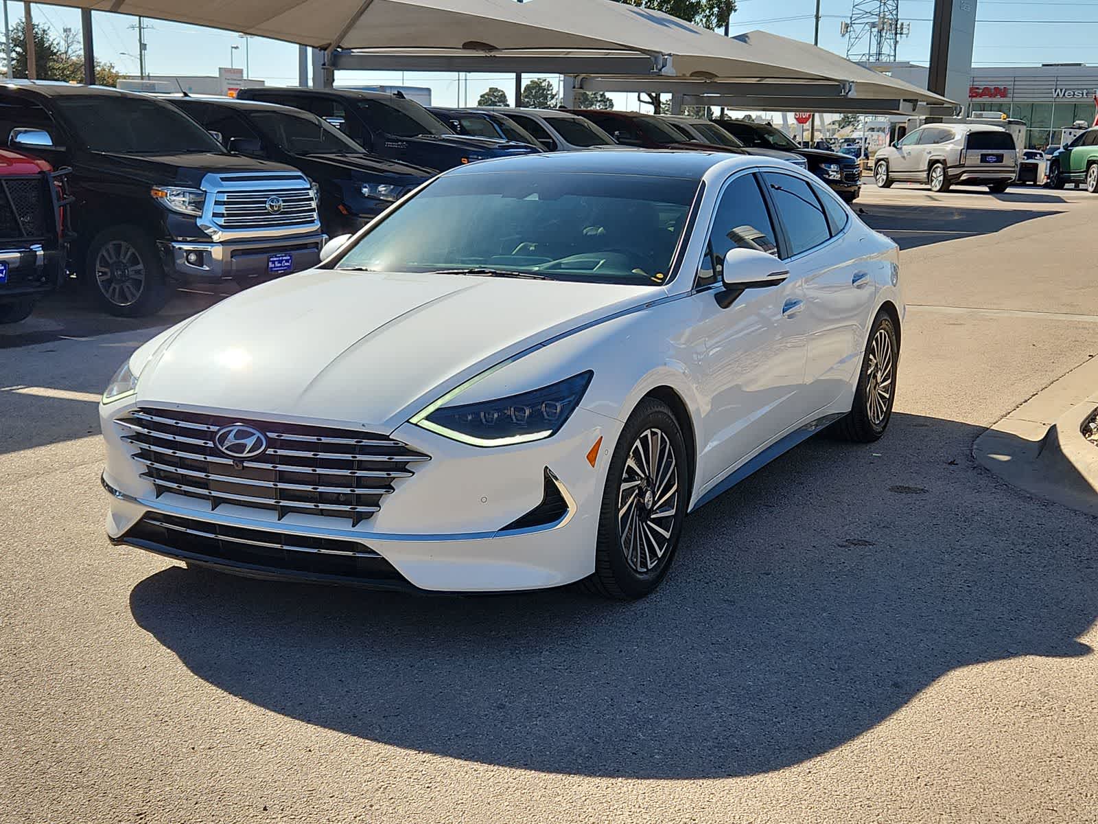 used 2022 Hyundai Sonata Hybrid car, priced at $17,987