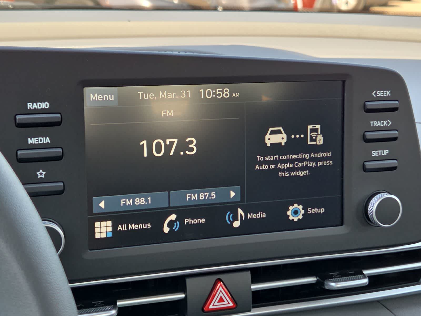 new 2026 Hyundai Elantra car, priced at $23,755