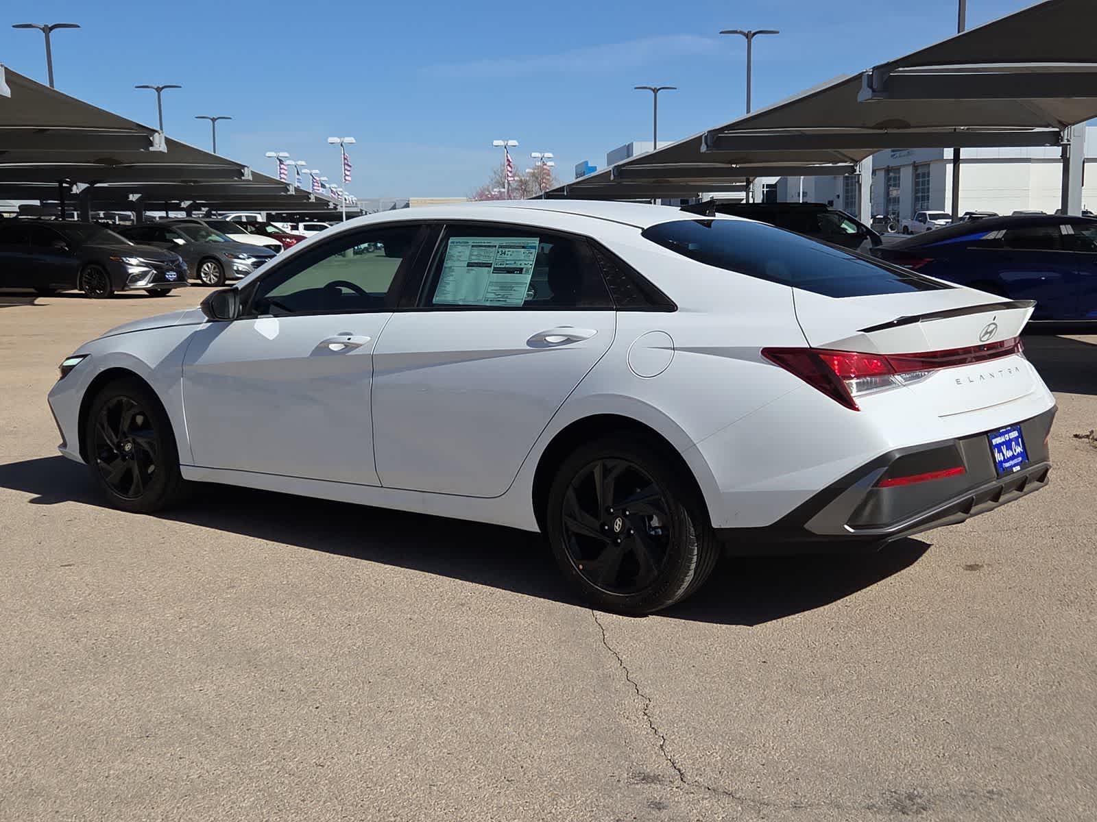 new 2026 Hyundai Elantra car, priced at $24,105