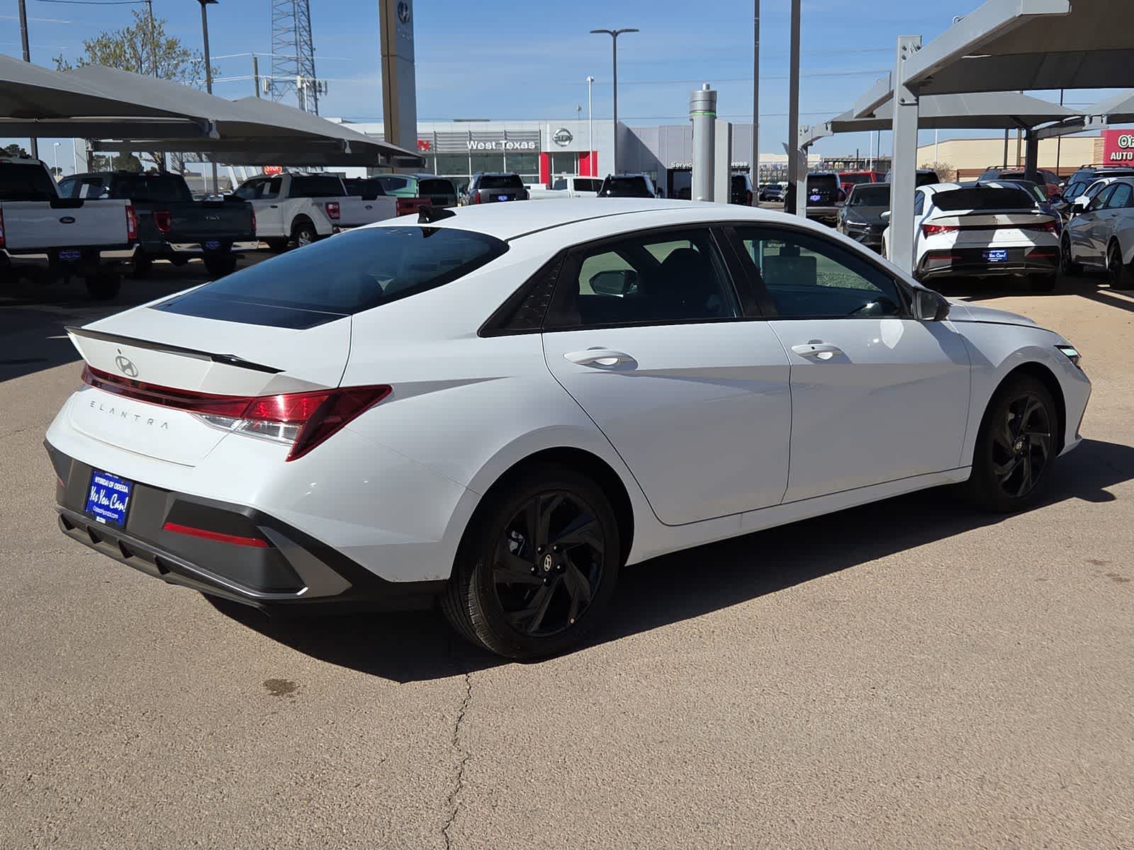 new 2026 Hyundai Elantra car, priced at $24,105