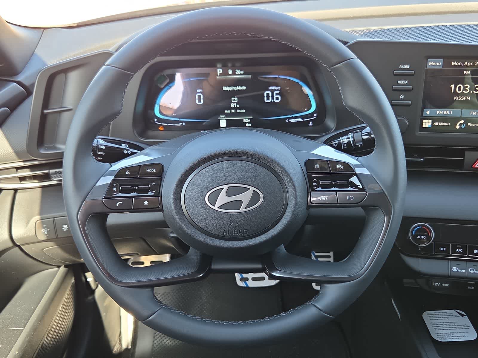 new 2026 Hyundai Elantra car, priced at $25,025