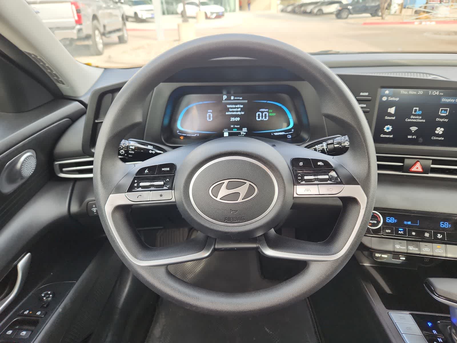 used 2025 Hyundai Elantra Hybrid car, priced at $20,386