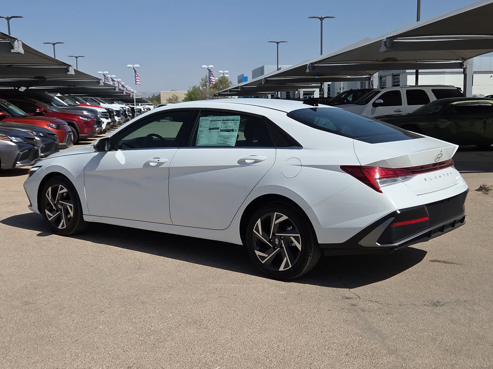 new 2026 Hyundai Elantra car, priced at $29,595