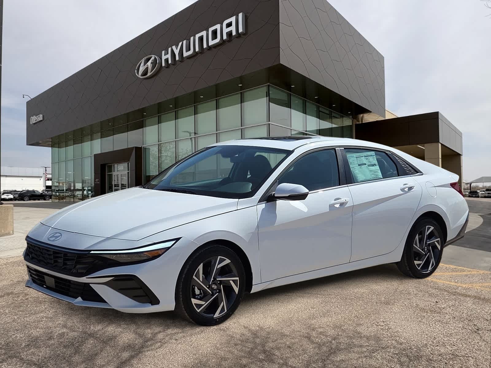 new 2026 Hyundai Elantra car, priced at $29,595