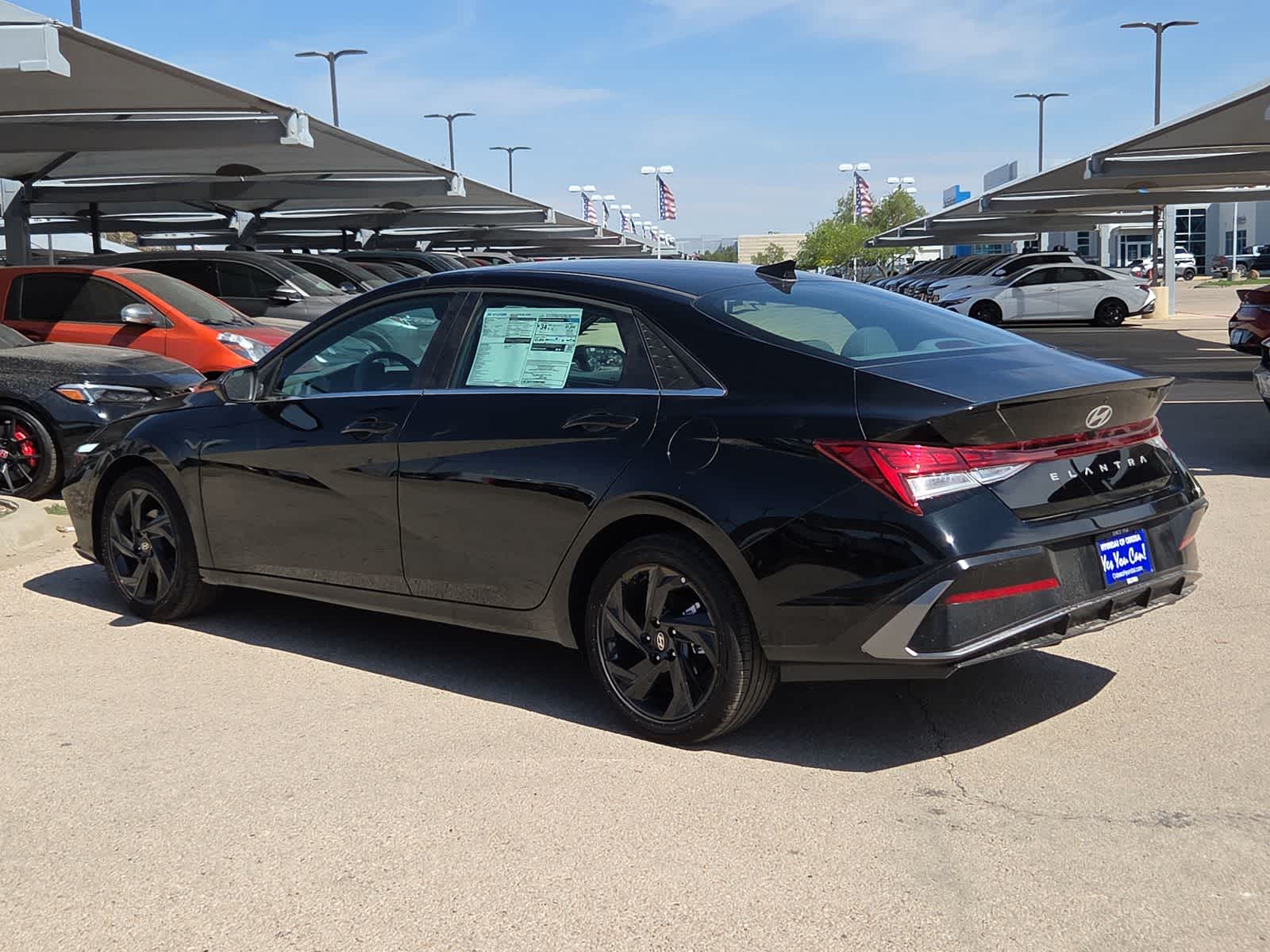 new 2026 Hyundai Elantra car, priced at $24,855