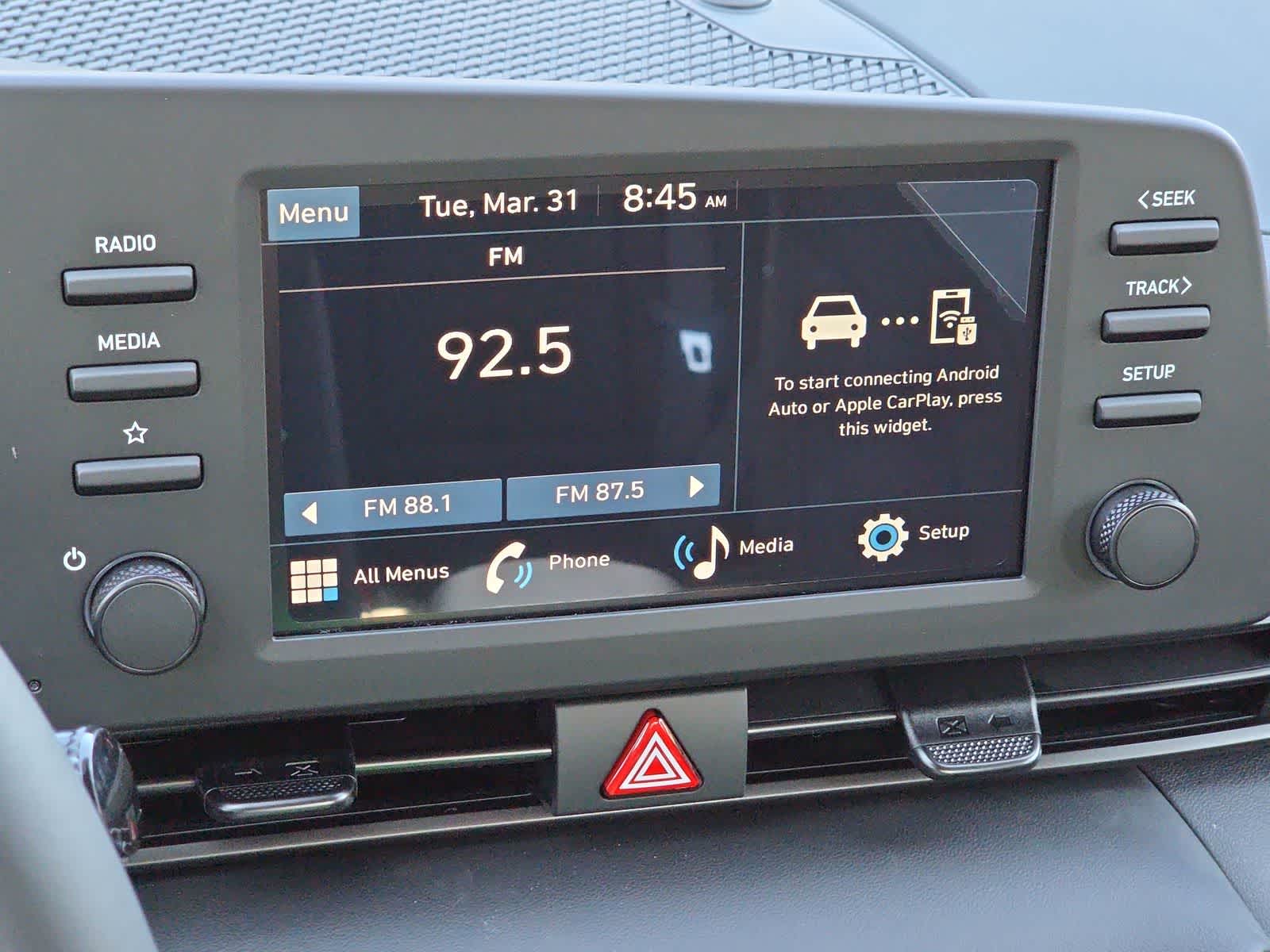 new 2026 Hyundai Elantra car, priced at $27,550