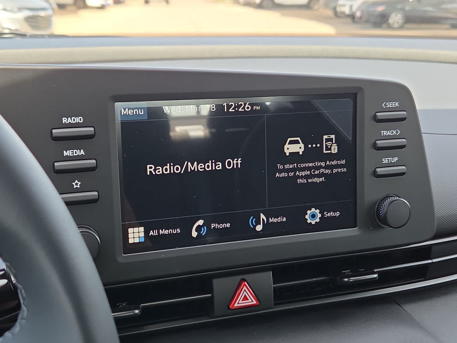 new 2026 Hyundai Elantra car, priced at $24,985