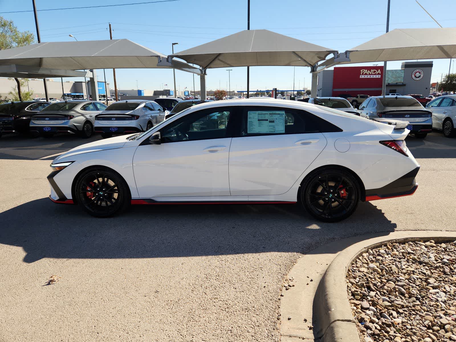 new 2025 Hyundai Elantra N car, priced at $37,255