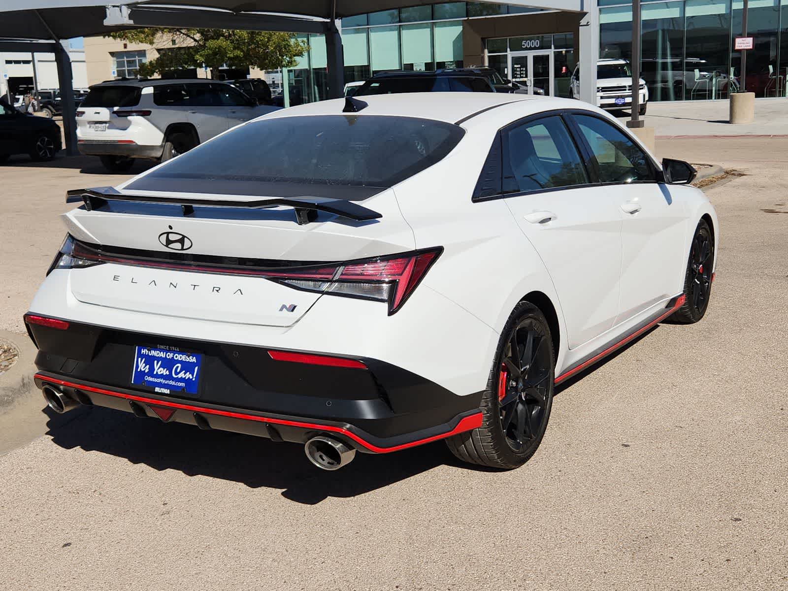 new 2025 Hyundai Elantra N car, priced at $37,255