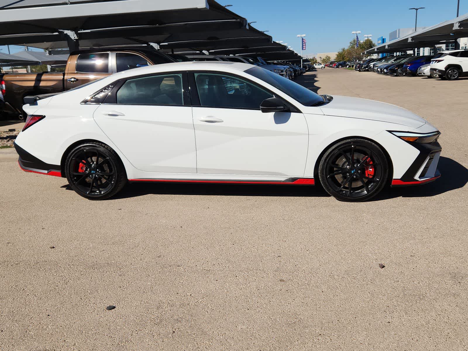 new 2025 Hyundai Elantra N car, priced at $37,255